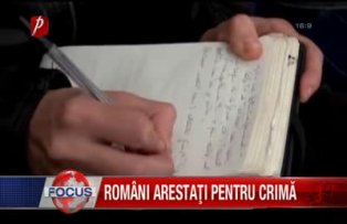Romani arestati pentru crima
