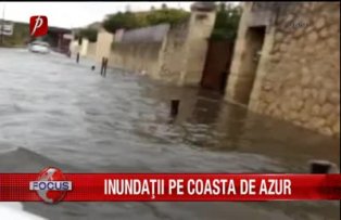 Inundaţii pe Coasta de Azur