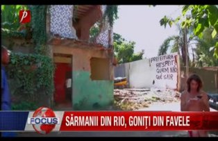 Sarmanii din Rio izgoniti din favele