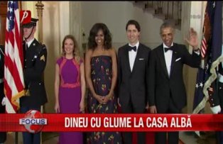 Dineu cu glume la Casa Albă