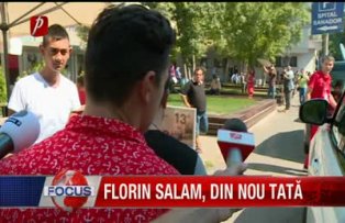 Florin Salam din nou tată