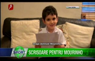 Scrisoare pentru Mourinho