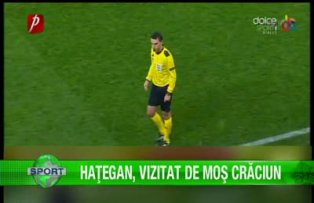 Haţegan, vizitat de Moş Crăciun