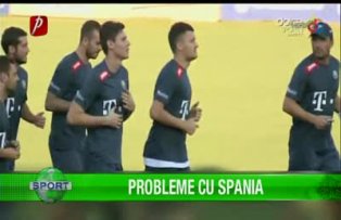 Absenţi cu Spania