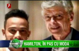 Hamilton, în pas cu moda