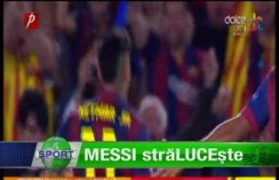 Messi străLUCEşte