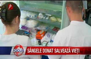 Sangele salveaza vieti