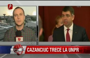 Cazanciuc trece la UNPR