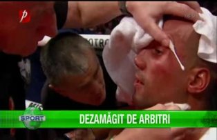 Dezamăgit de arbitri
