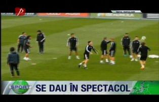 Se dau în spectacol
