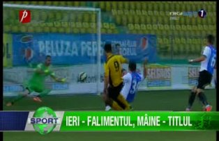 Ieri - falimentul, mâine - titlul