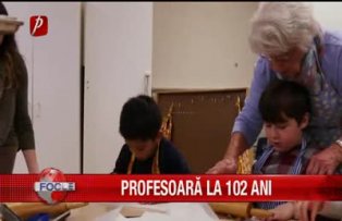 Profesoara la 102 ani