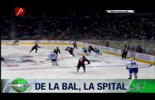 De la bal, la spital