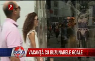 Vacanta cu buzunarele goale