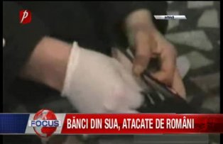 Banci din SUA atacate de romani