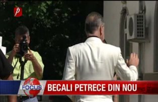 Becali petrece din nou