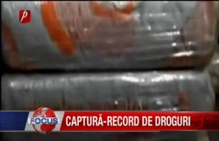 Captura record de droguri