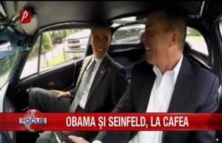 Obama si Seinfeld la o cafea