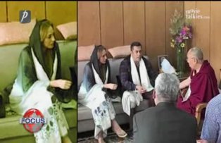 Salman si Iulia, intalnire cu Dalai Lama