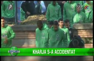 Kharja s-a accidentat