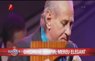 Gheorghe Zamfir mereu elegant