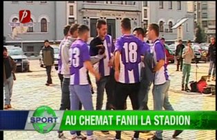 Au chemat fanii la stadion
