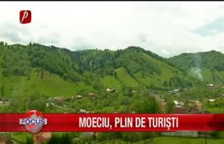 Moeciu, plin de turişţi