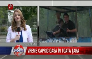 Vreme capricioasa in toata tara