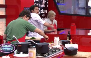 VIDEO / Agitatie mare la "Mama mea gateste mai bine". Cove: "Stati doamna, unde va bagati?"