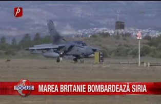 Marea Britanie bombardeaza Siria
