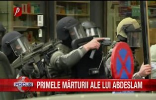 Primele mărturii ale lui Abdeslam