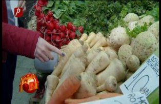 VIDEO / Thea Haimovitz n-a stiut cum arata telina si pastarnacul, la piata. Ce a spus Horia Virlan despre ea