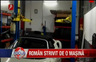 Roman strivit de o masina