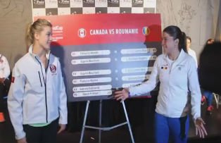 VIDEO / Alexandra Dulgheru a facut un gest memorabil. Cum i-a raspuns lui Bouchard dupa ce canadianca n-a vrut sa dea mana cu ea