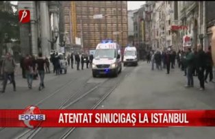 Atentat sinucigaş la Istanbul