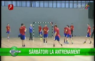Sărbători la antrenament