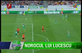 Norocul lui Lucescu