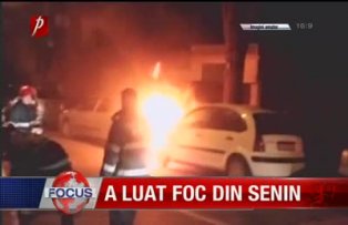 A luat foc din senin