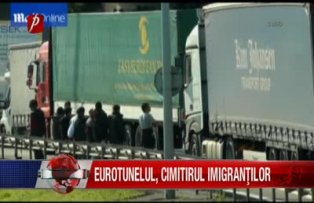 Eurotunelul, cimitirul imigranţilor