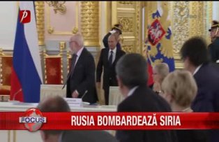 Rusia bombardeaza Siria