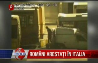 Romani arestati in Italia