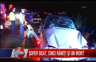 Sofer beat, cinci raniti si un mort