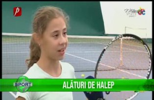Alături de Halep