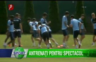 Antrenaţi pentru spectacol