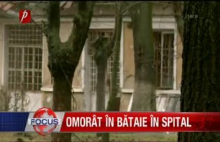 Omorat in bataie in spital