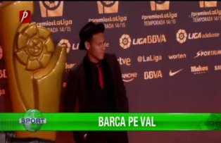 Barca pe val