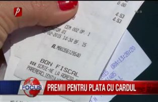 Premii pentru plata cu cardul