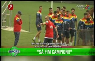 "Să fim campioni!"
