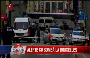 Alerta cu bomba la Bruxelles