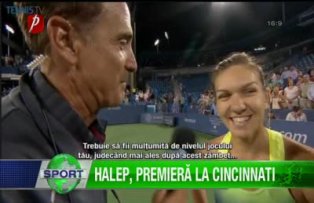 Halep, premieră la Cincinnati